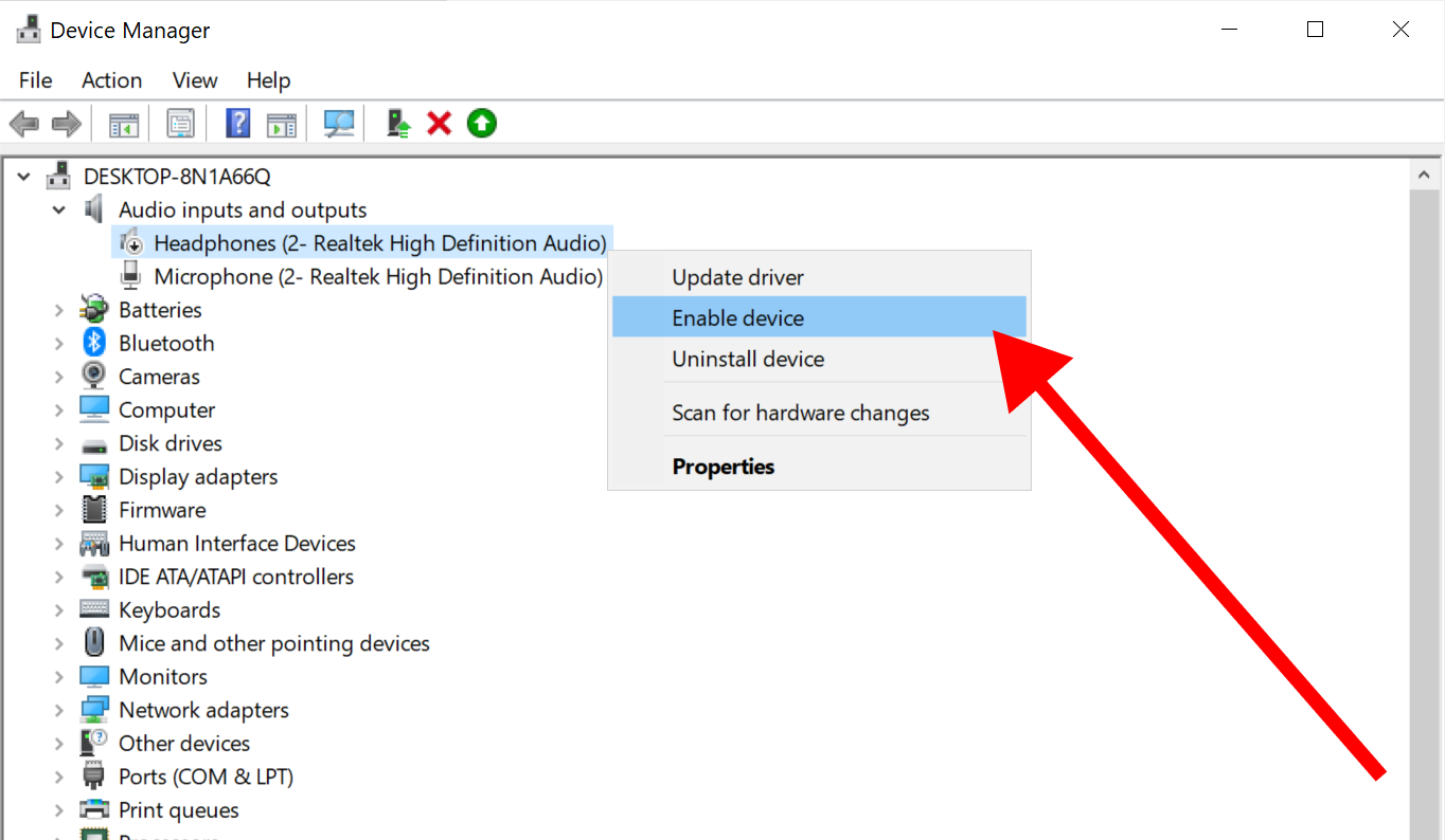 Why are headphones not working